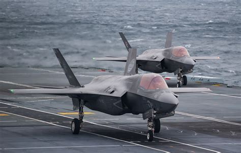 F-35B Lightning II on the HMS Queen Elizabeth