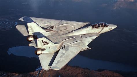 F14 Tomcat taking off from a carrier