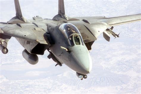 F-14 Tomcat midair