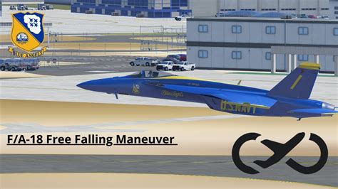 F-18 Blue Angels maneuver