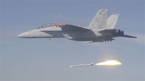 F/A-18 Using its Advanced Electronic Warfare Capability