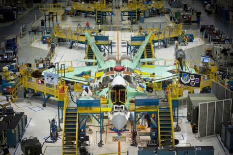 F-22 production line