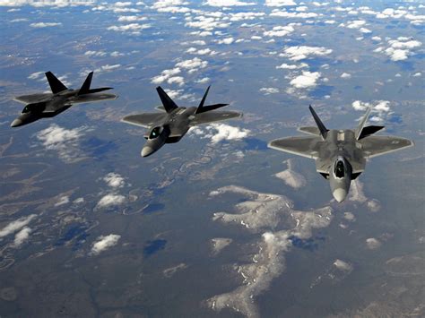 F-22 Raptor on the Runway