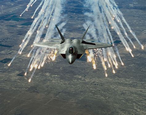 F-22 Raptor in flight