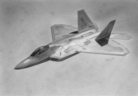 F-22 Raptor Drawing 1