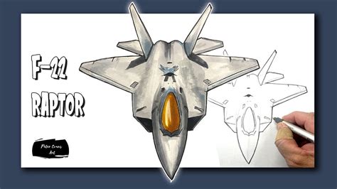 F-22 Raptor Drawing 3