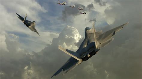 F-22 Raptor in flight