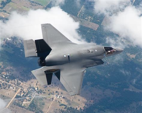 F-35 in flight