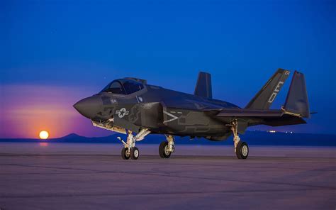 F-35 Lightning II taking off