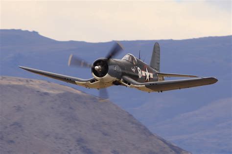 F4U Corsair in flight