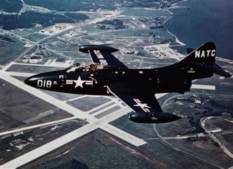 F9F Panther in Flight