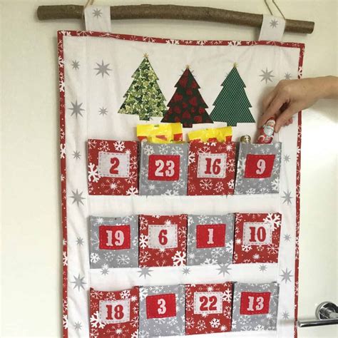 Fabric pocket calendar ideas and tutorials