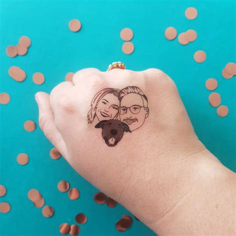 Face Temporary Tattoos for Weddings