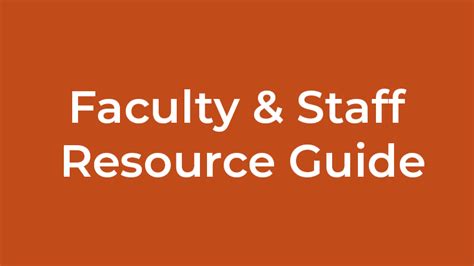 Faculty and Staff Resources at Brooklyn College