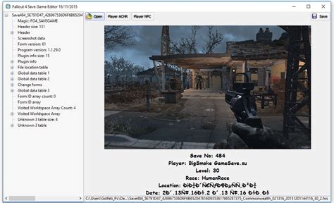 Fallout 4 Save Editor