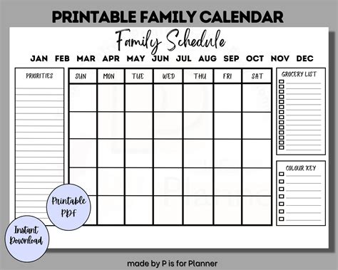 Family Calendar