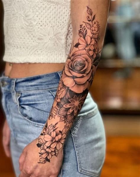 Famous female sleeve tattoos