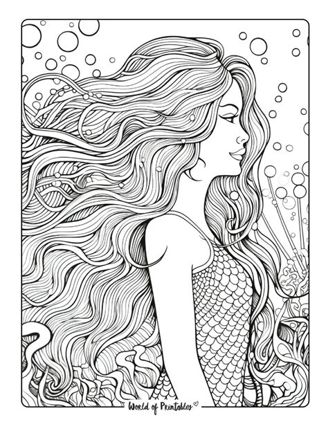 Fantasy coloring pictures