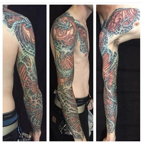 Fantasy tattoo sleeve