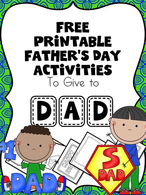 Fathers Day activities for kids