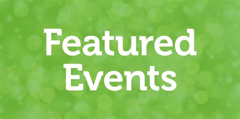 Featured Events