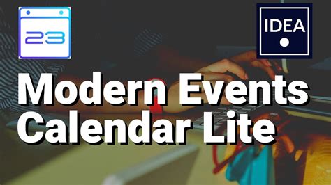 Features of Modern Events Calendars