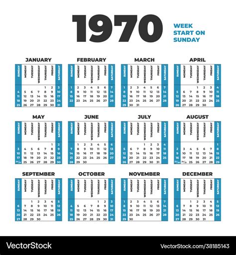 February 1970 Calendar