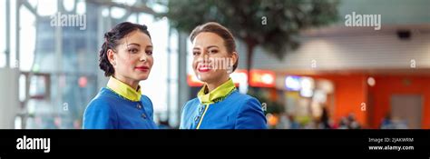 Female Flight Attendant