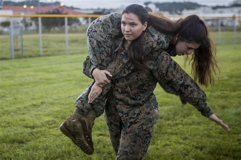 Female Marine Combat Fitness Test