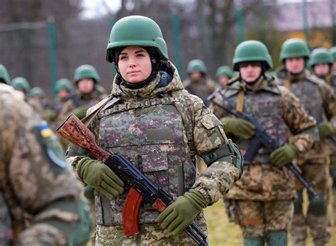 Female soldiers in the community