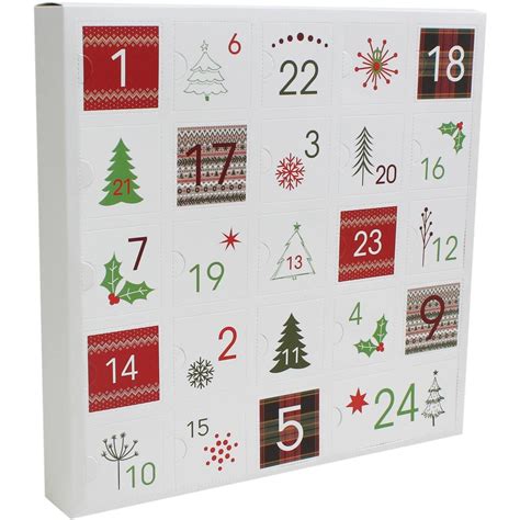 fillable advent calendar fun