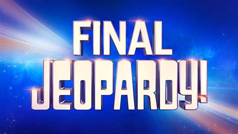 Final Jeopardy Today