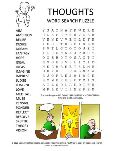 Final Thoughts on Word Puzzles