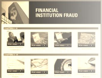 Understanding fraud in financial institutions