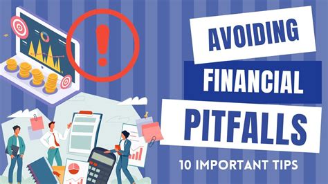 Avoiding financial pitfalls