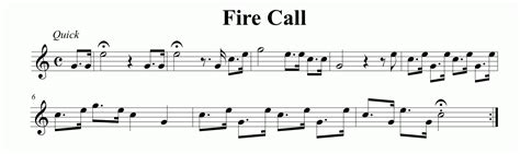 Fire Call Bugle Call