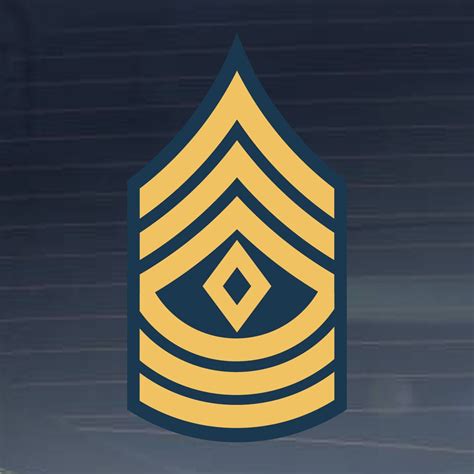 First Sergeant E-8 Insignia