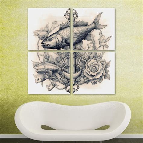 Fish printable templates for decorative purposes