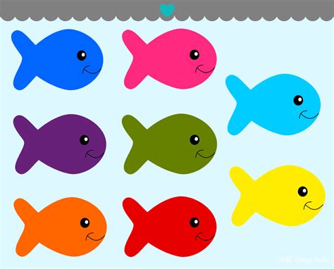 Fish printable template image 7