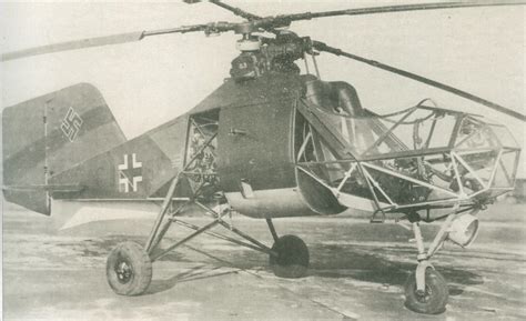 Flettner Fl 282 Kolibri Helicopter