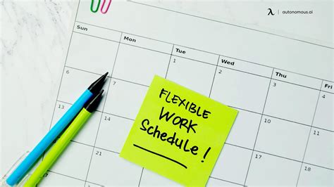 Description of Flexibility in Scheduling