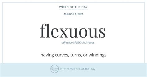 Flexuous Curve