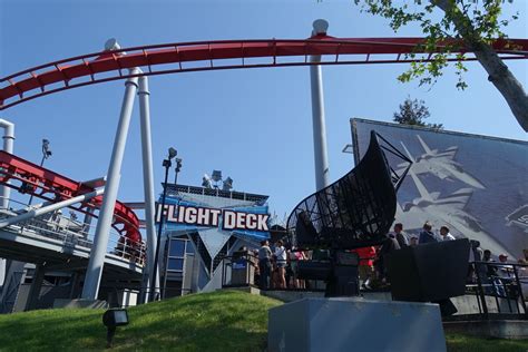 Flight Deck Great America Roller Coaster