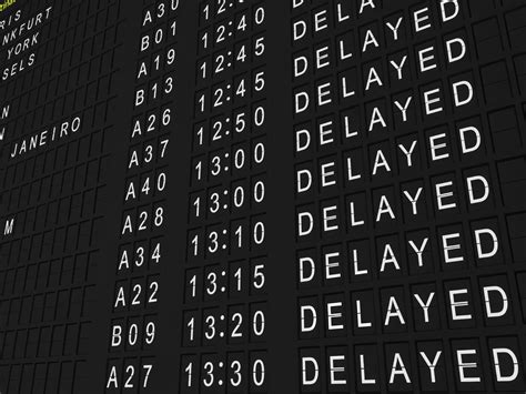 Flight delays long-haul