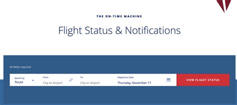 Flight Status Alerts