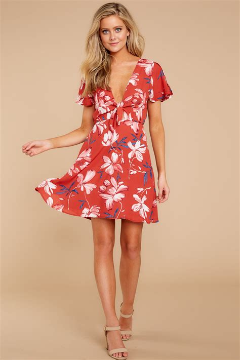 Floral Pattern Dress