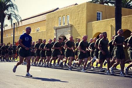 A group of people participating in a boot camp training in Florida