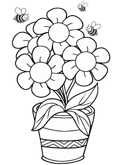 Benefits of Flower Coloring Pages