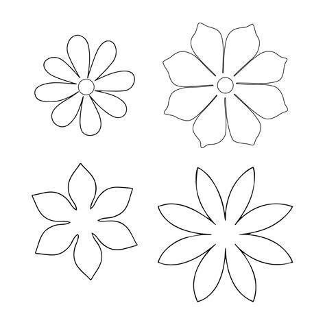 Flower template design