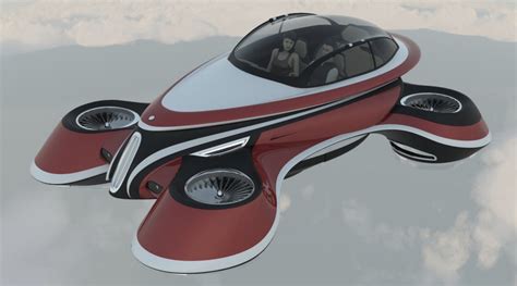 Flying Car Design Concept